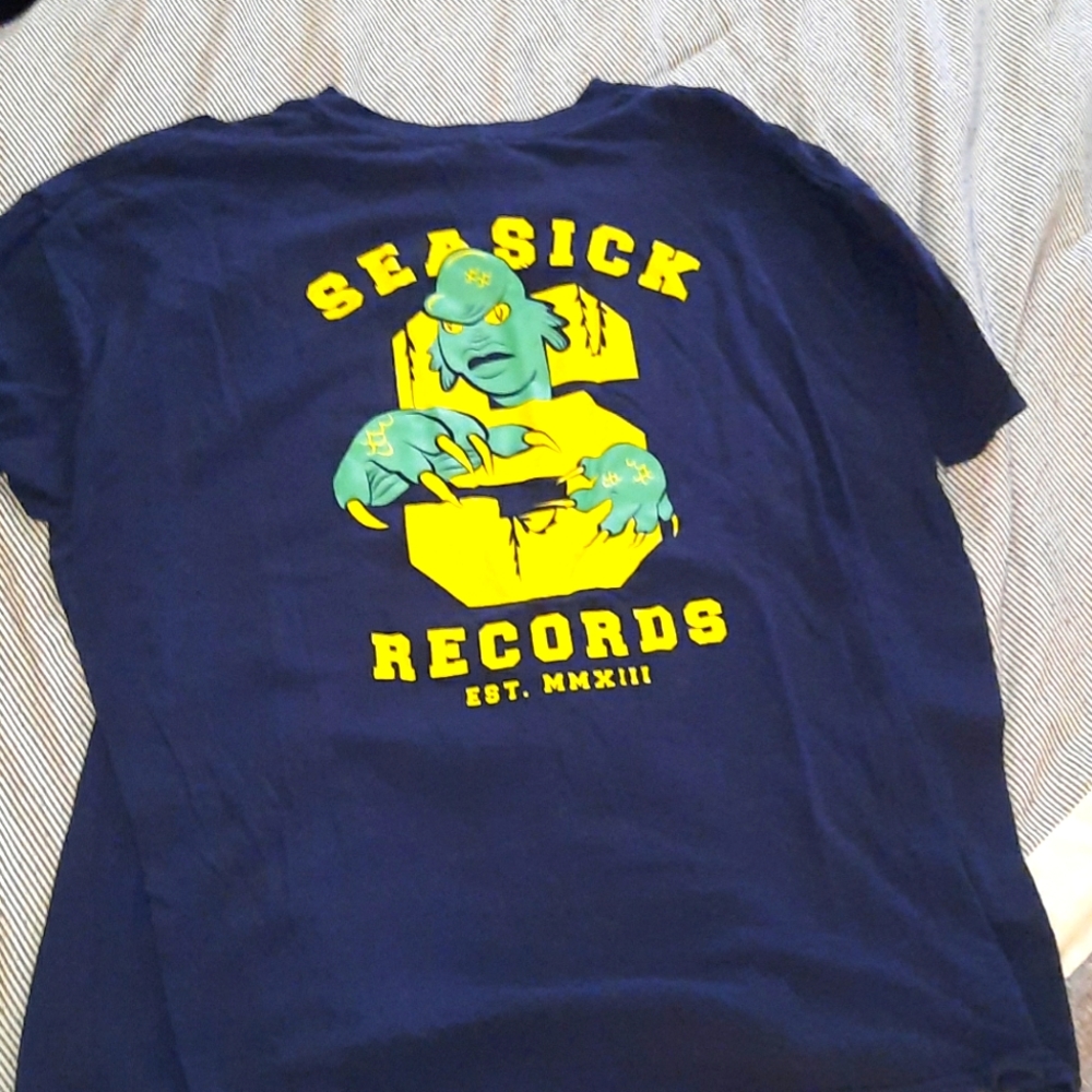 Seasick Records t-shirt